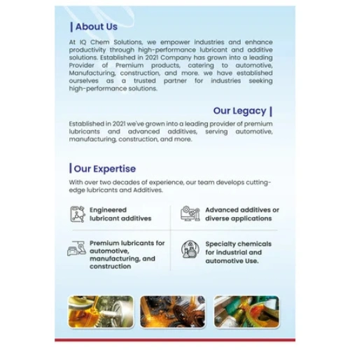 Ashless Hydraulic Oil Additive