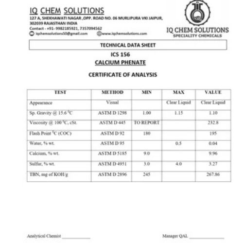 Calcium Petroleum Sulfonate