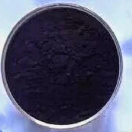 Blue dye oil soluble solid